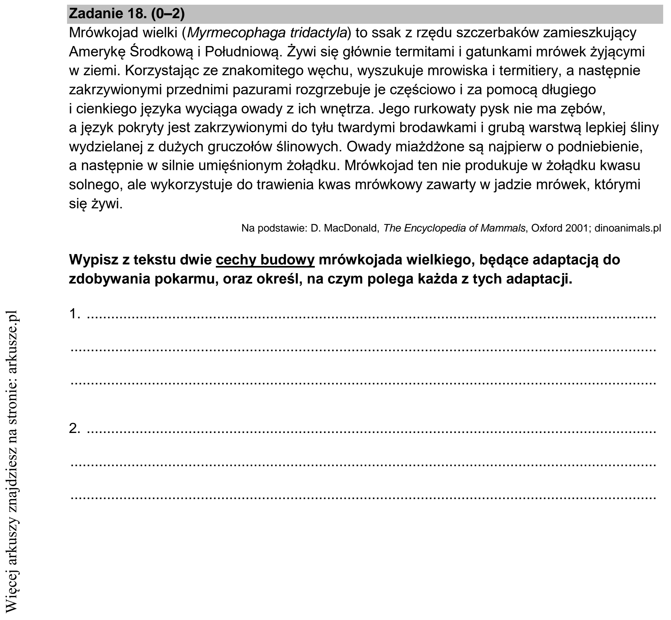 Matura dodatkowa, czerwiec 2022, podgląd zadania 18