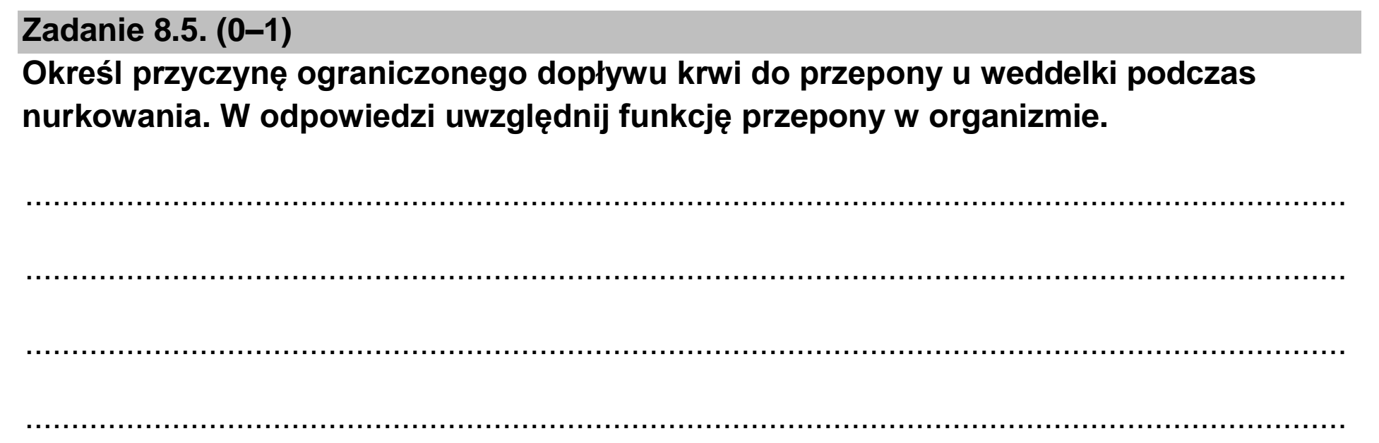 Matura dodatkowa, czerwiec 2022, zadanie 8.5