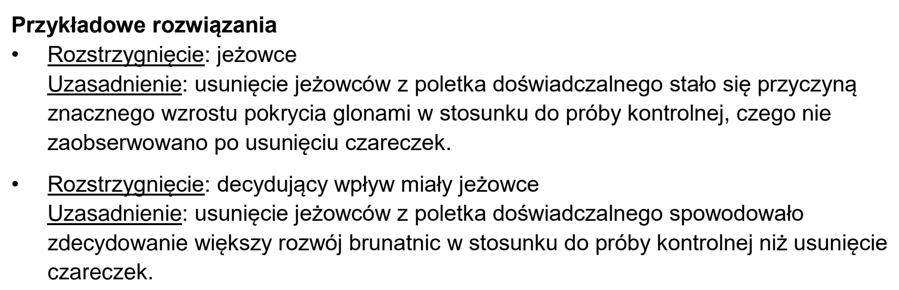 Matura dodatkowa, czerwiec 2023, odpowiedź do zadania 20.1, fragment 2