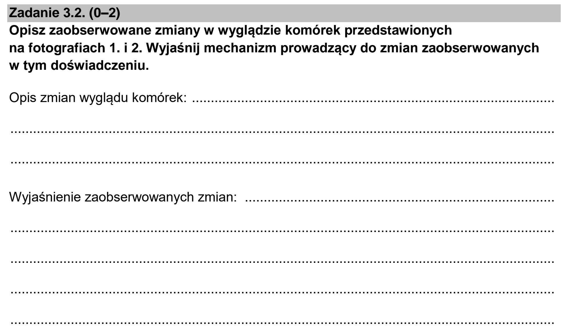 Matura dodatkowa, czerwiec 2023, zadanie 3.2