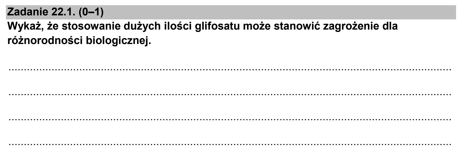 Matura dodatkowa, czerwiec 2024, zadanie 22.1