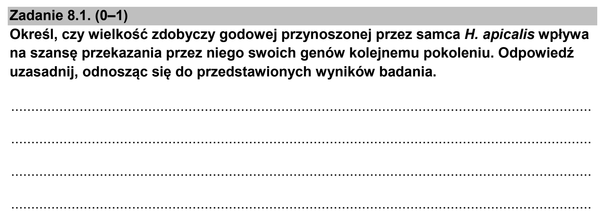 Matura dodatkowa, czerwiec 2024, zadanie 8.1