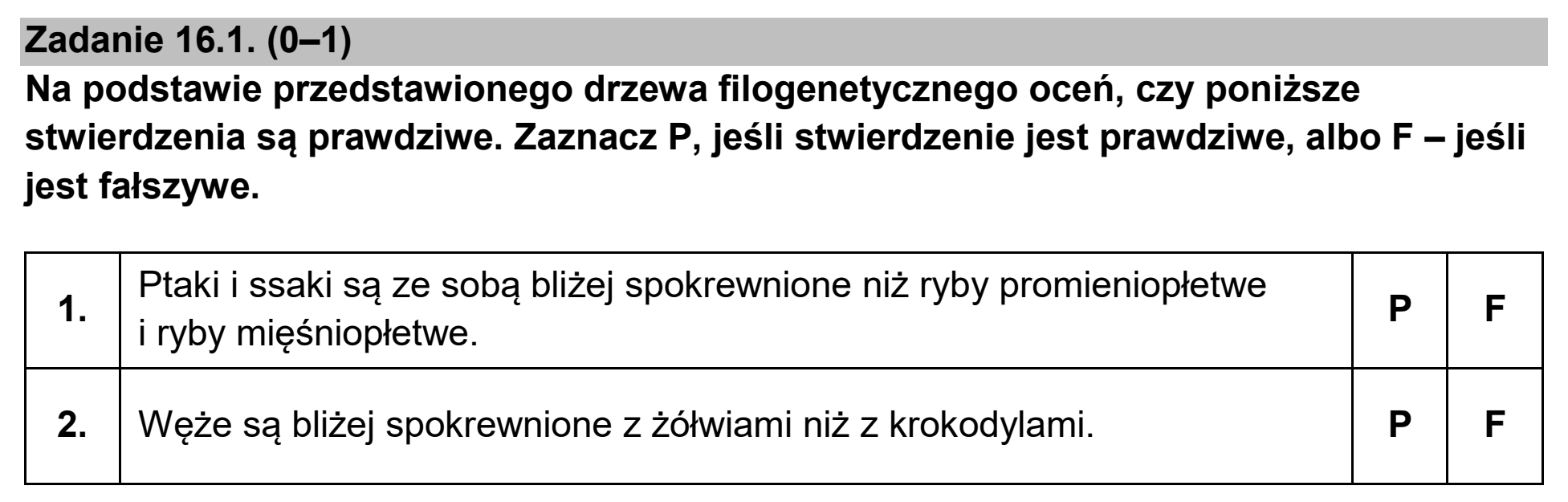Matura dodatkowa, czerwiec 2025, zadanie 16.1