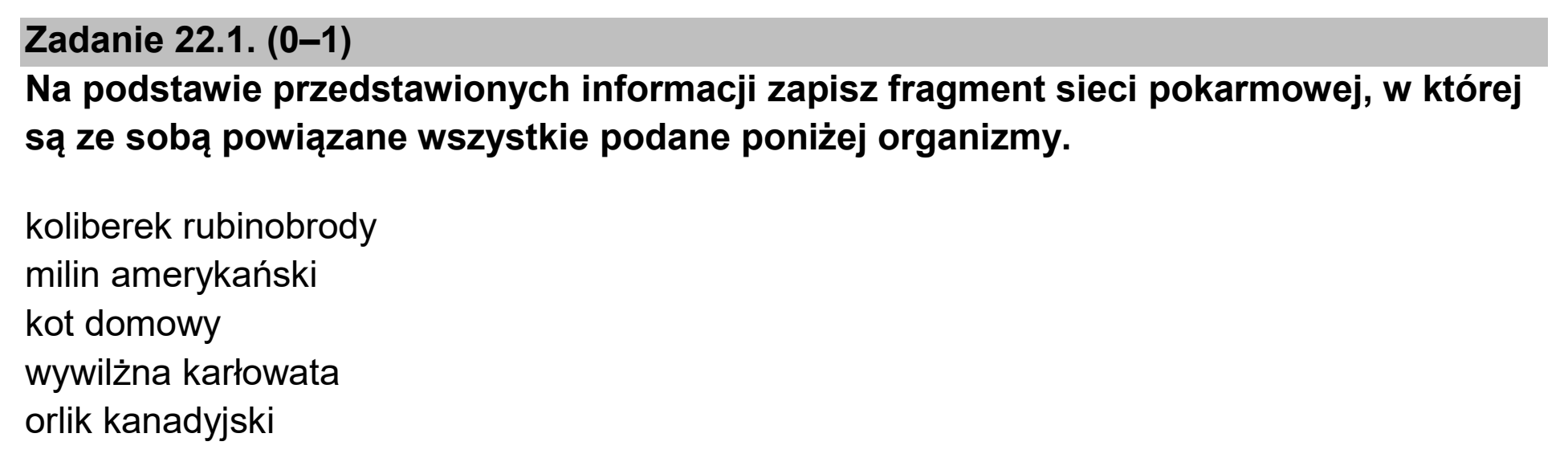 Matura dodatkowa, czerwiec 2025, zadanie 22.1