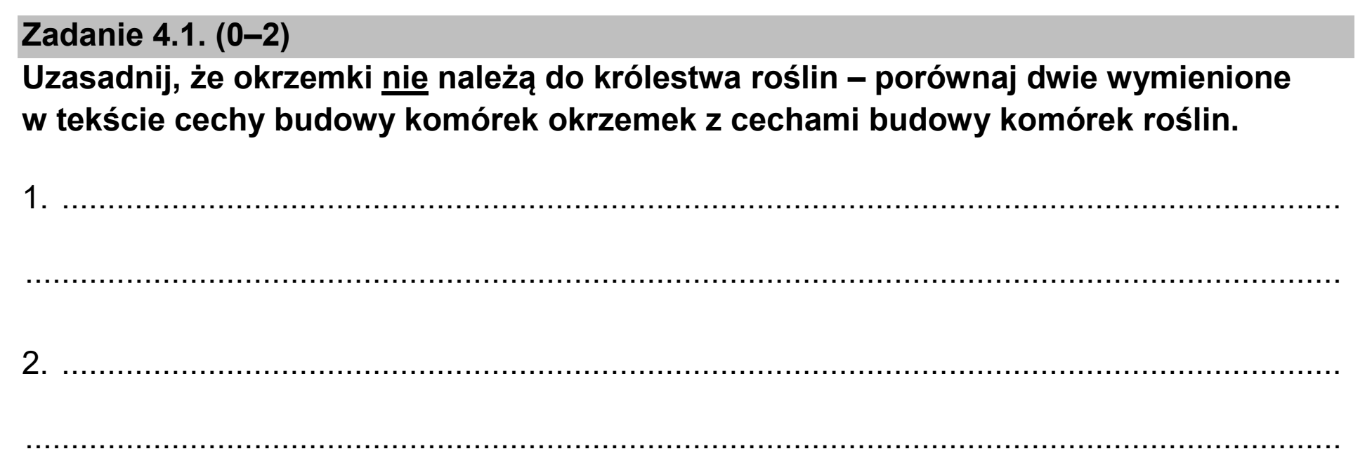 Matura dodatkowa, czerwiec 2025, zadanie 4.1