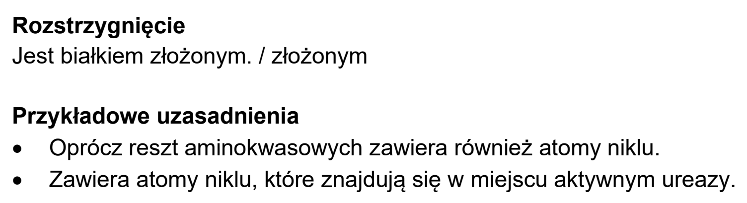 Matura dodatkowa, czerwiec 2026, odpowiedź do zadania 12.2, fragment 2