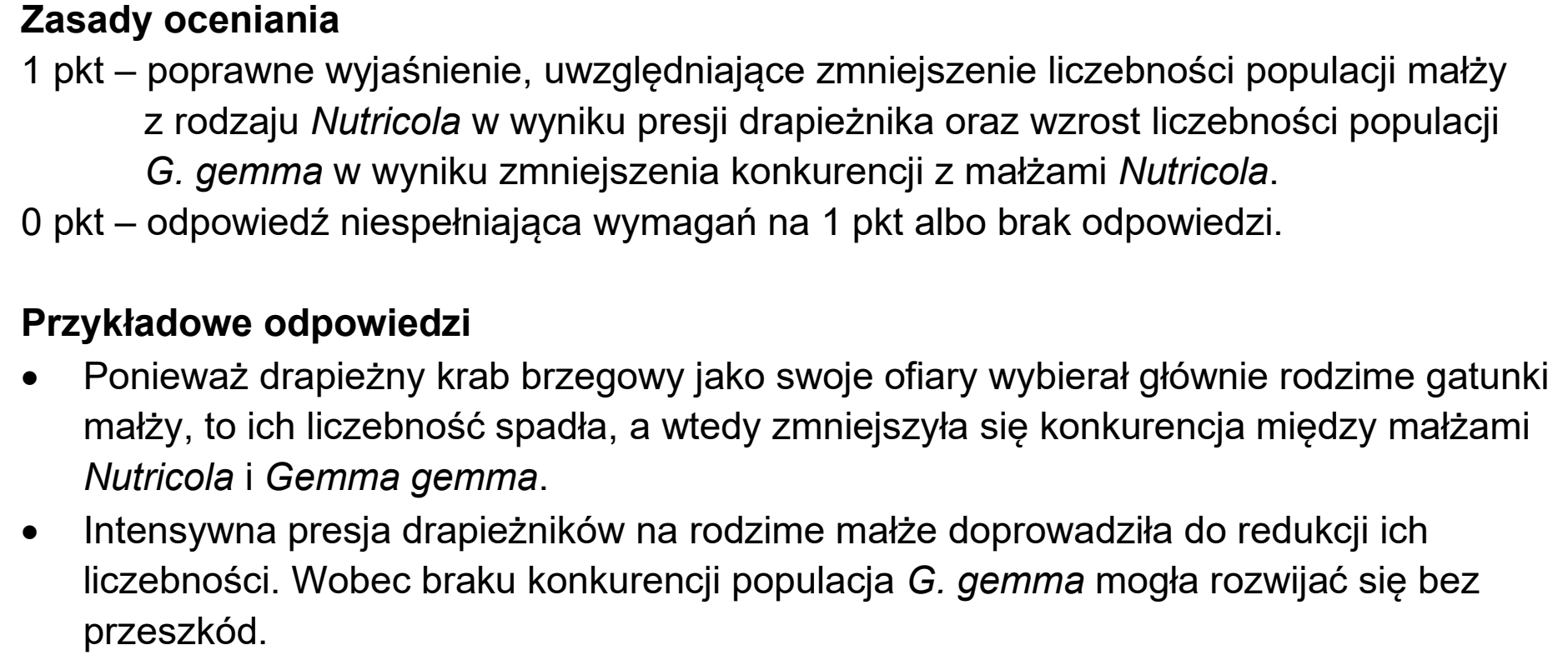 Matura dodatkowa, czerwiec 2026, odpowiedź do zadania 18