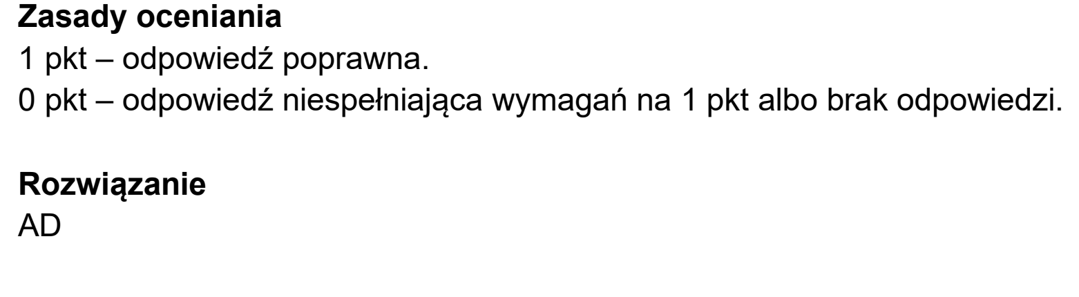 Matura dodatkowa, czerwiec 2026, odpowiedź do zadania 2.2