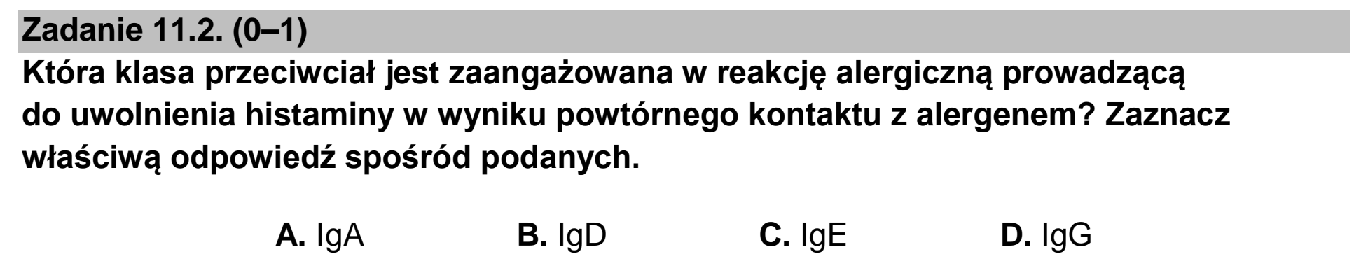 Matura dodatkowa, czerwiec 2026, zadanie 11.2