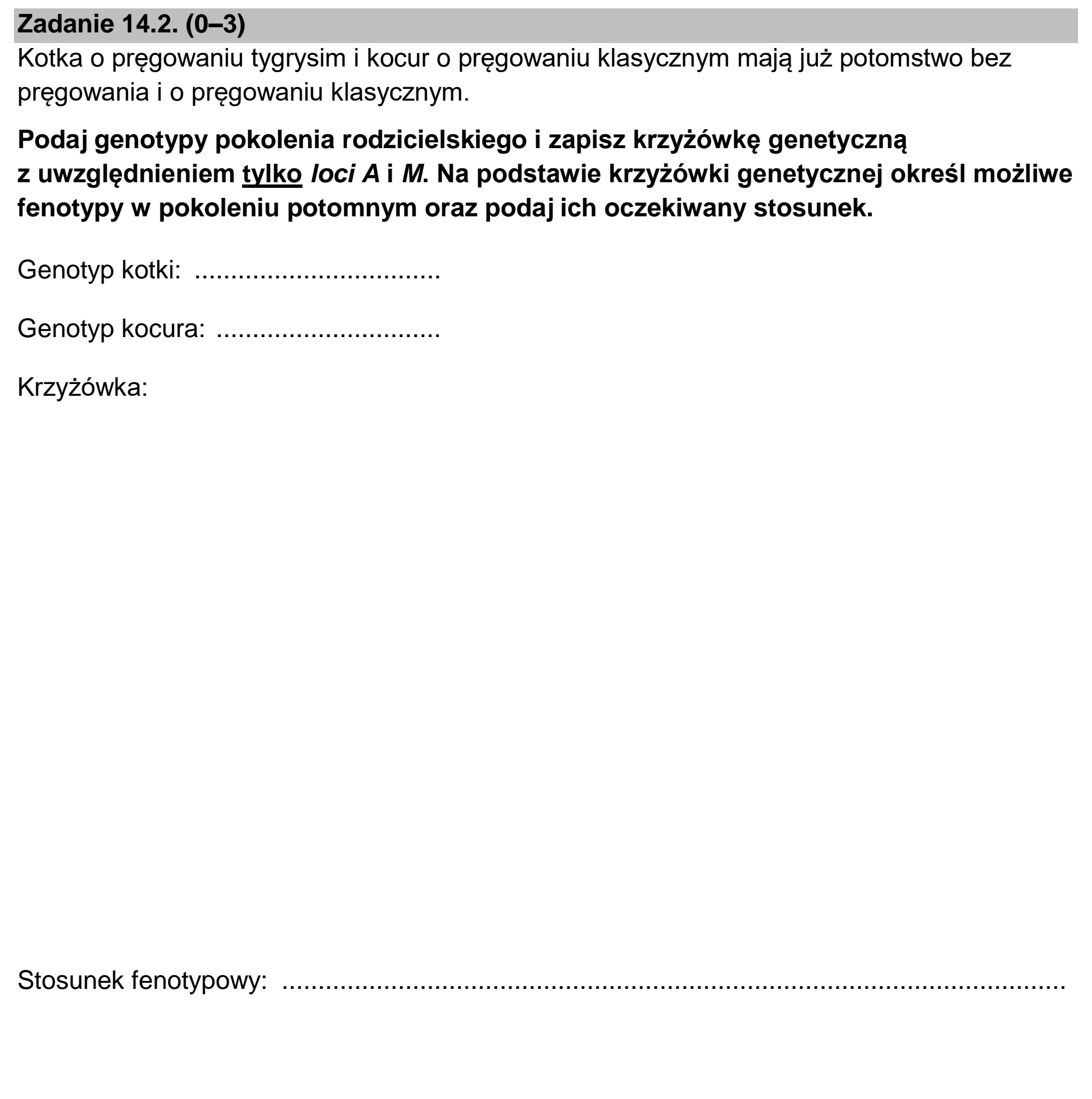 Matura dodatkowa, czerwiec 2026, zadanie 14.2