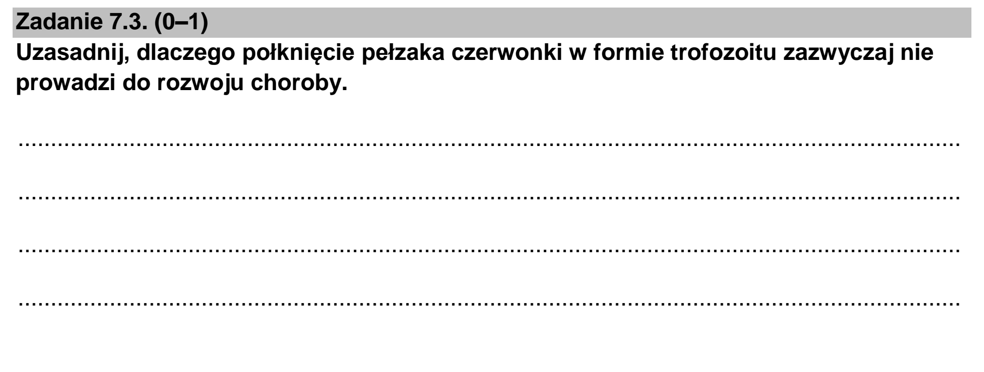 Matura dodatkowa, czerwiec 2026, zadanie 7.3
