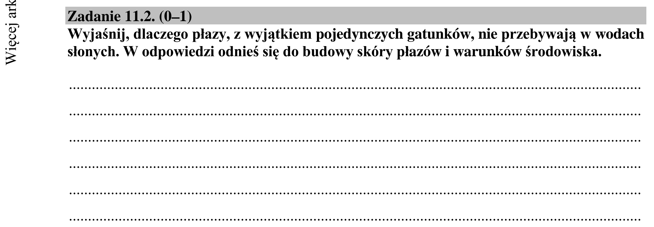 Matura dodatkowa, lipiec 2020, zadanie 11.2