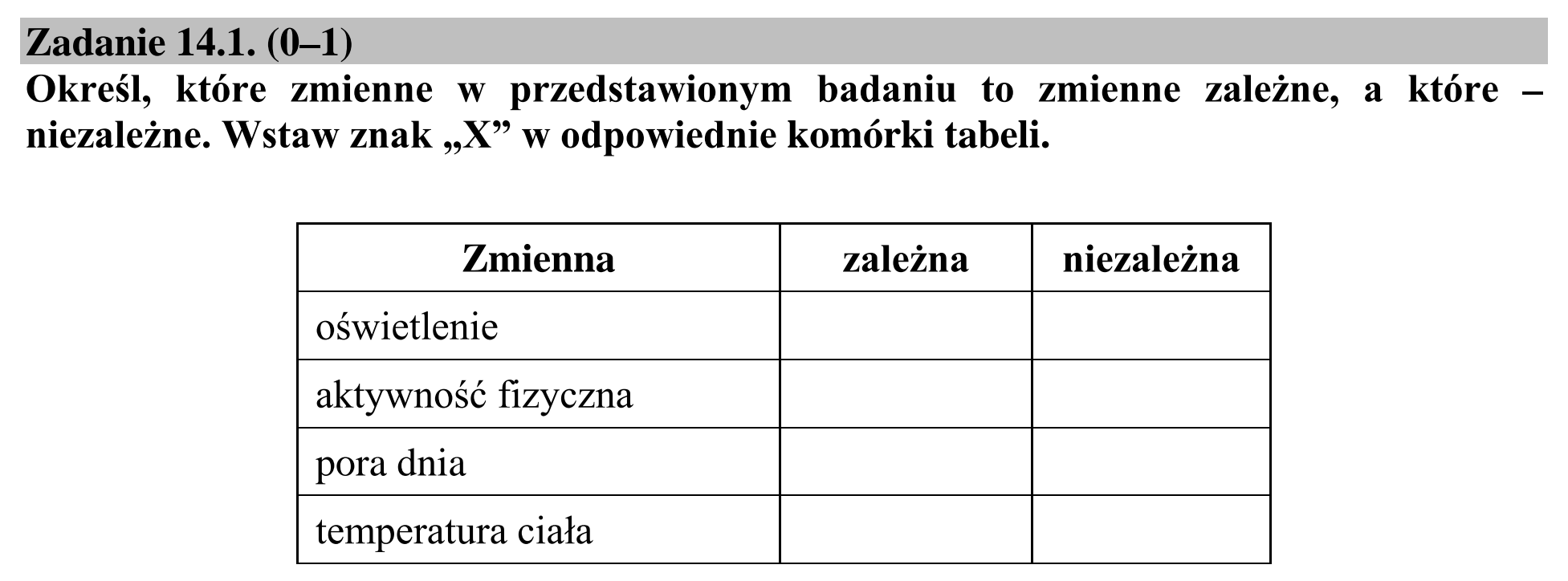 Matura dodatkowa, lipiec 2020, zadanie 14.1