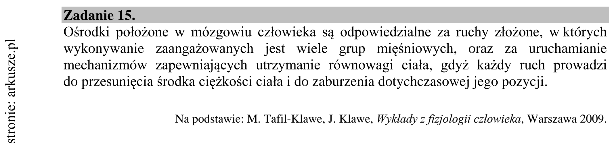 Matura dodatkowa, lipiec 2020, wstęp zadania 15