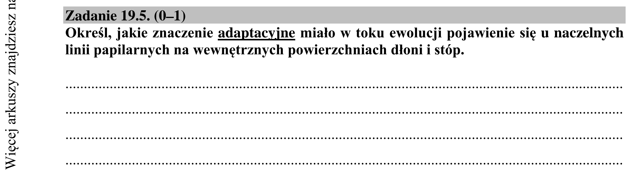 Matura dodatkowa, lipiec 2020, zadanie 19.5