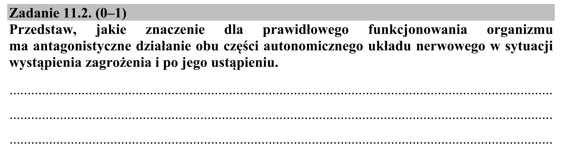Matura, maj 2015, zadanie 11.2