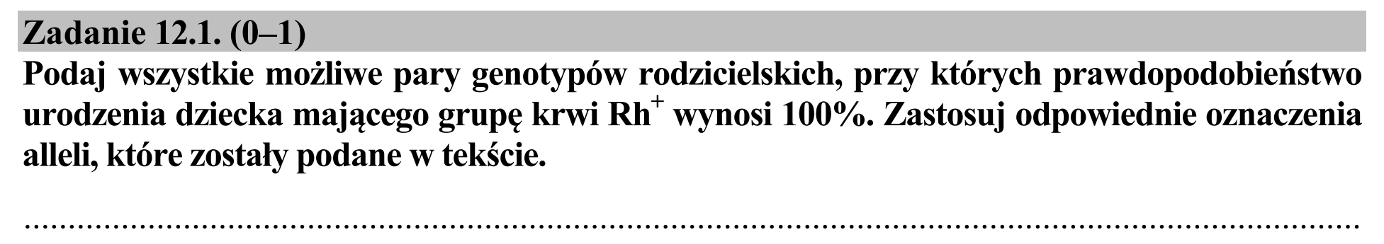 Matura, maj 2015, zadanie 12.1