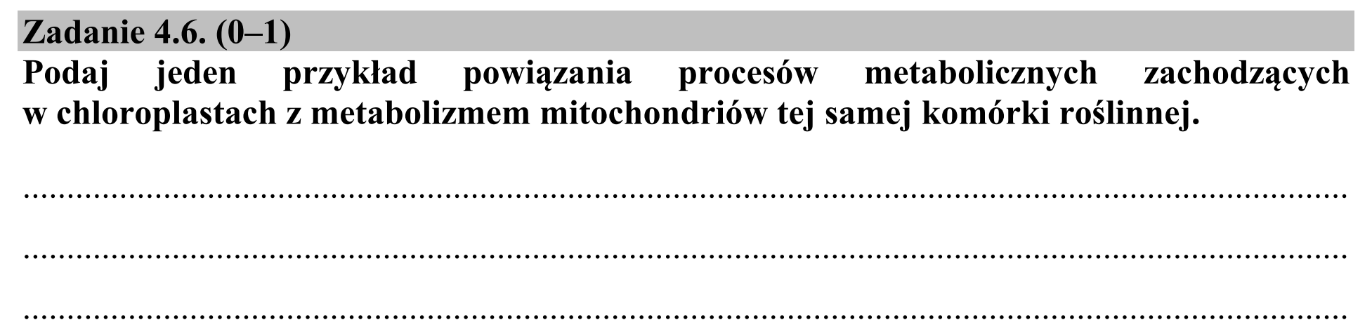 Matura, maj 2015, zadanie 4.6