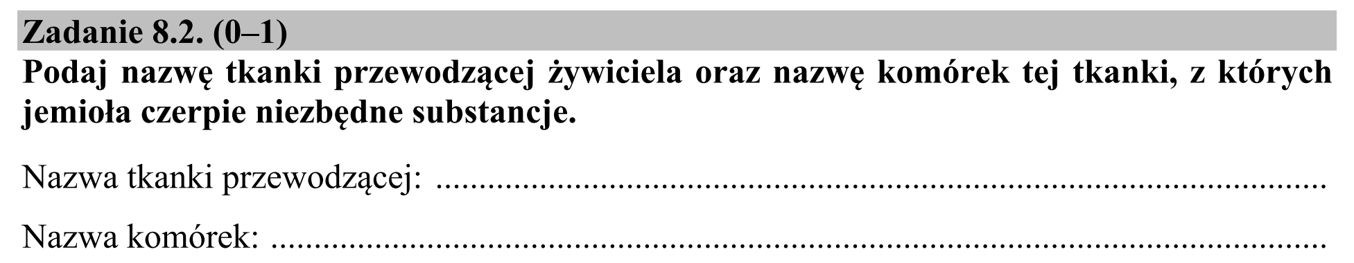 Matura, maj 2015, zadanie 8.2