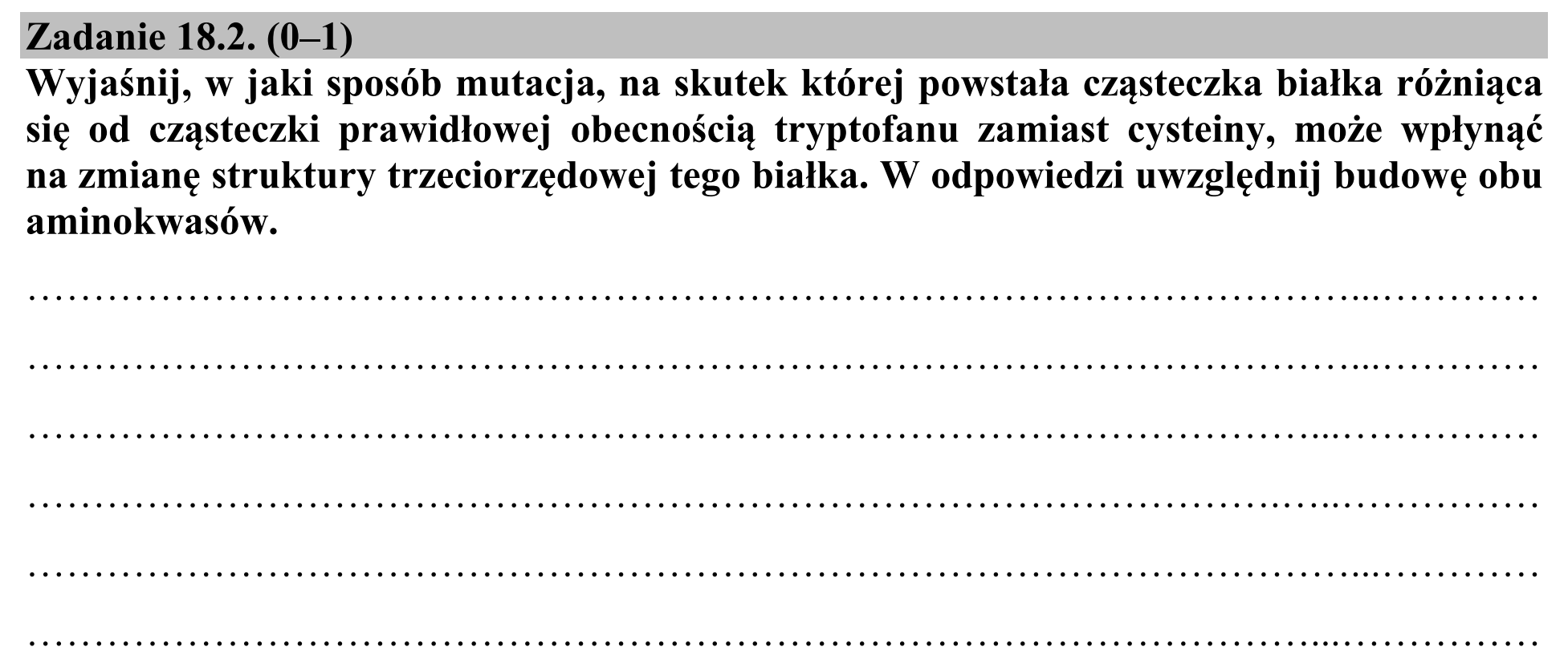 Matura, maj 2016, zadanie 18.2