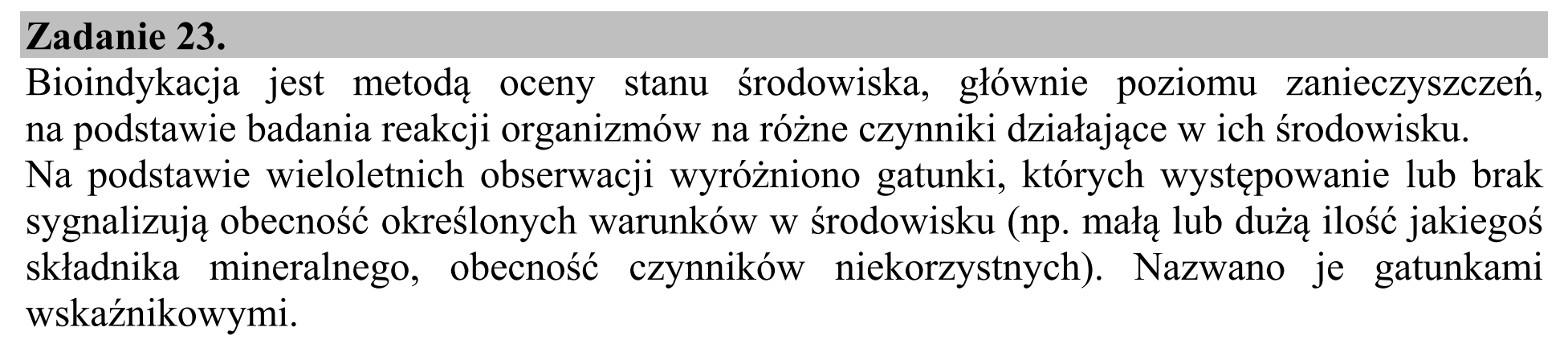 Matura, maj 2016, wstęp zadania 23