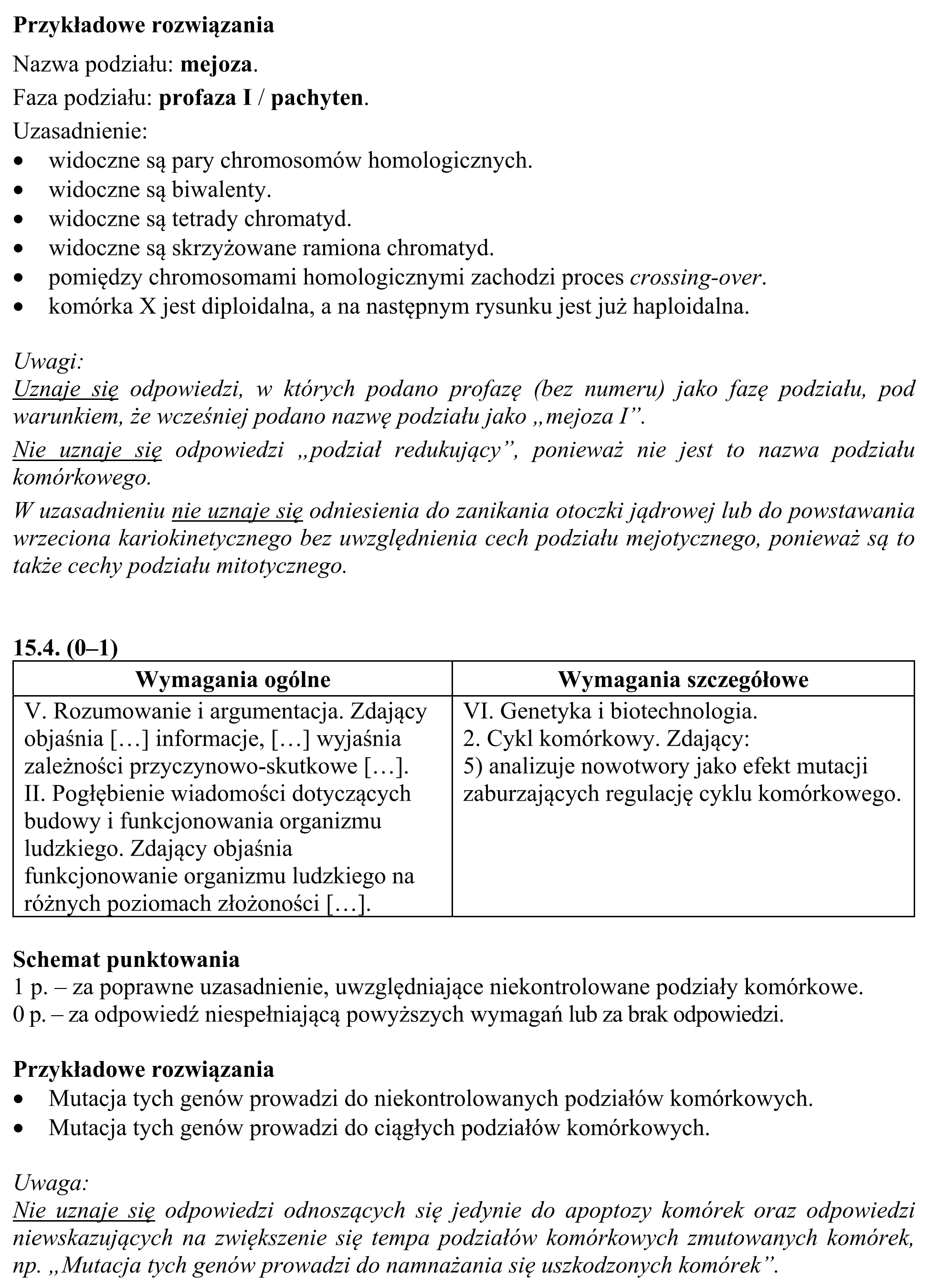 Matura, maj 2018, odpowiedź do zadania 15.1, fragment 3