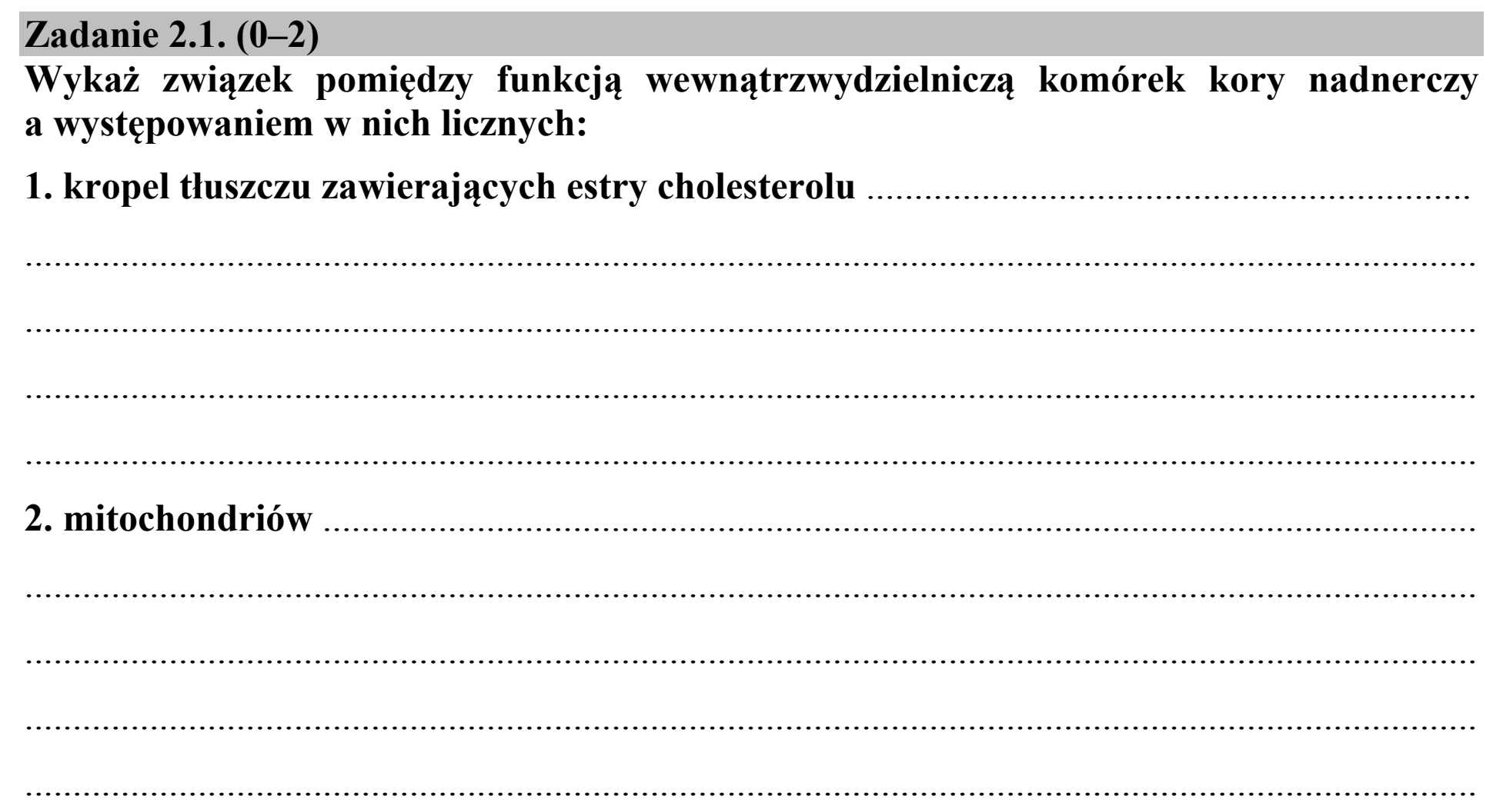 Matura, maj 2018, zadanie 2.1