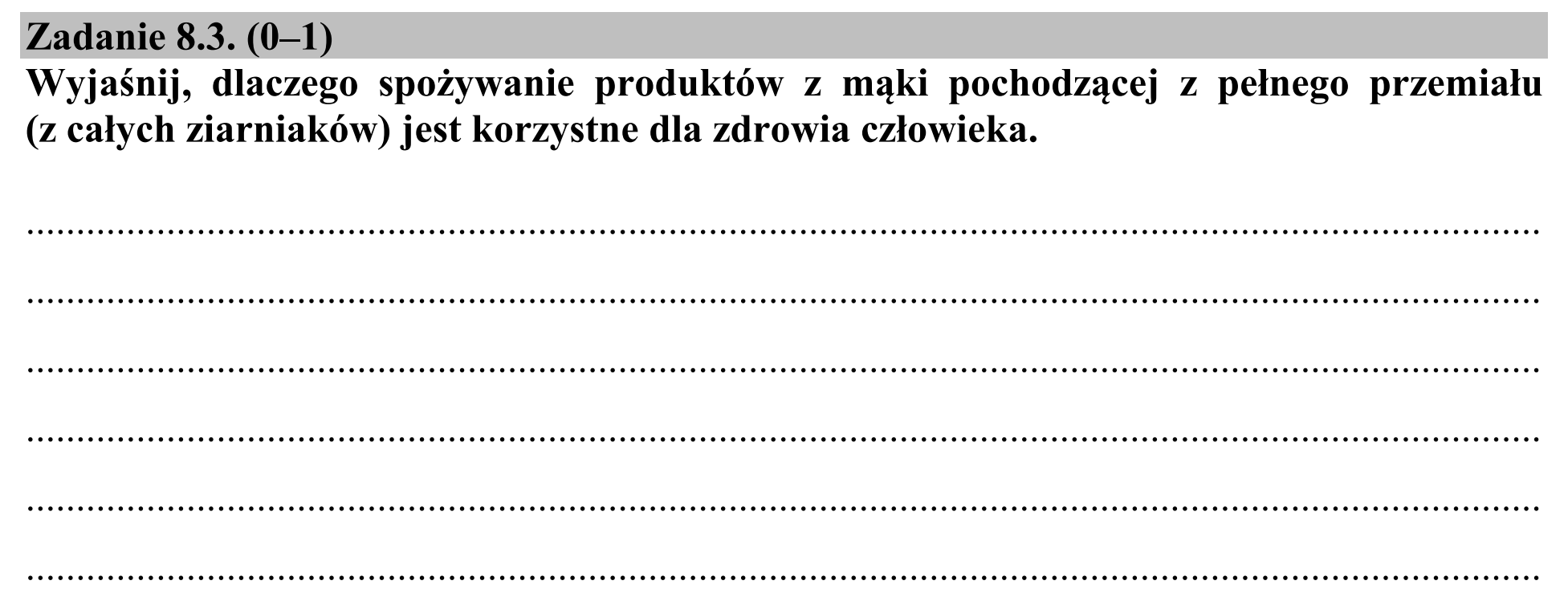 Matura, maj 2018, zadanie 8.3