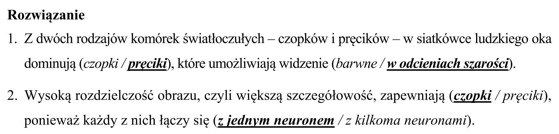 Matura, maj 2019, odpowiedź do zadania 15, fragment 2