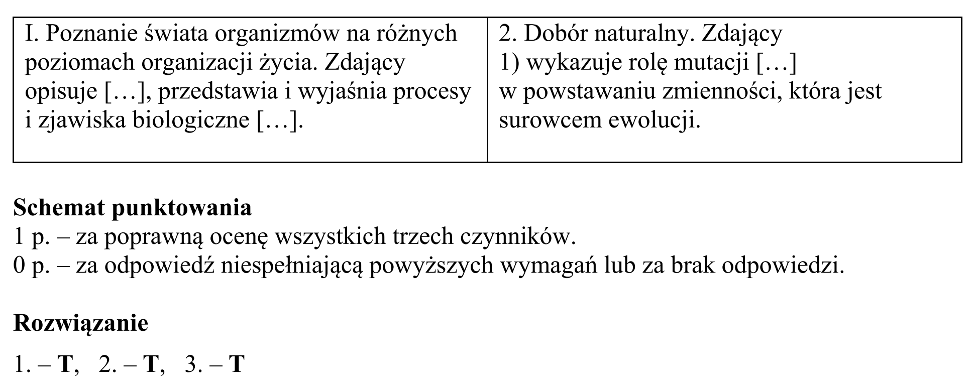 Matura, maj 2019, odpowiedź do zadania 16.1, fragment 2