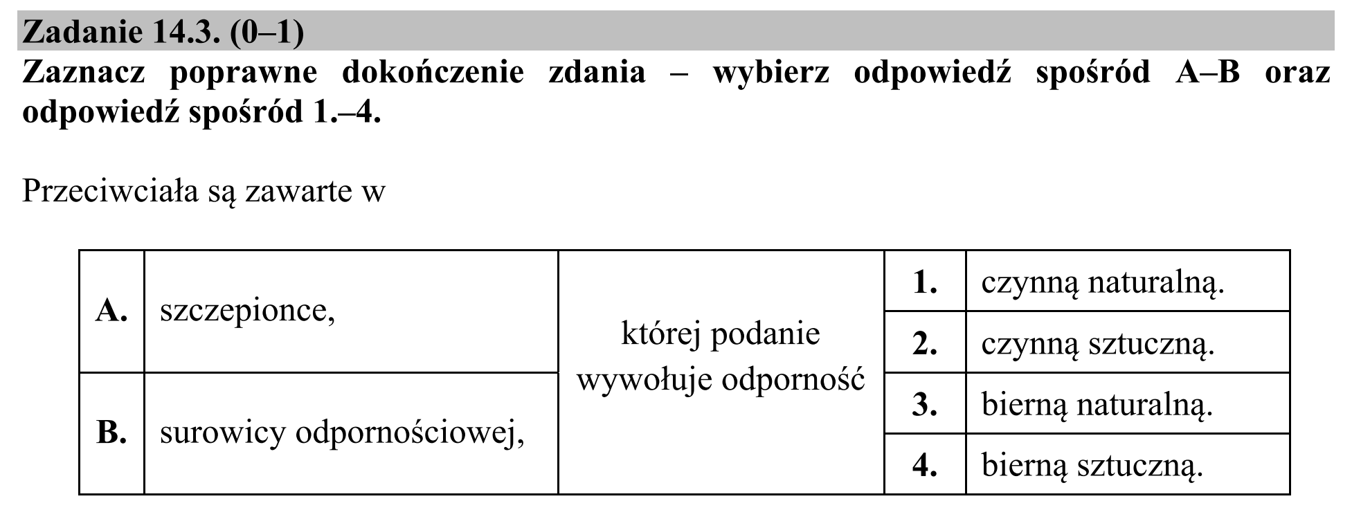Matura, maj 2019, zadanie 14.3