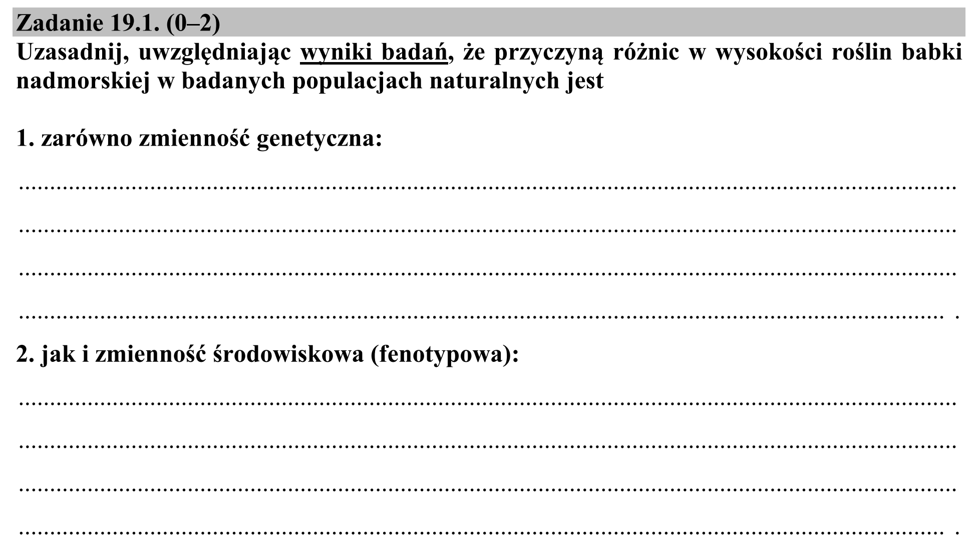 Matura, maj 2019, zadanie 19.1