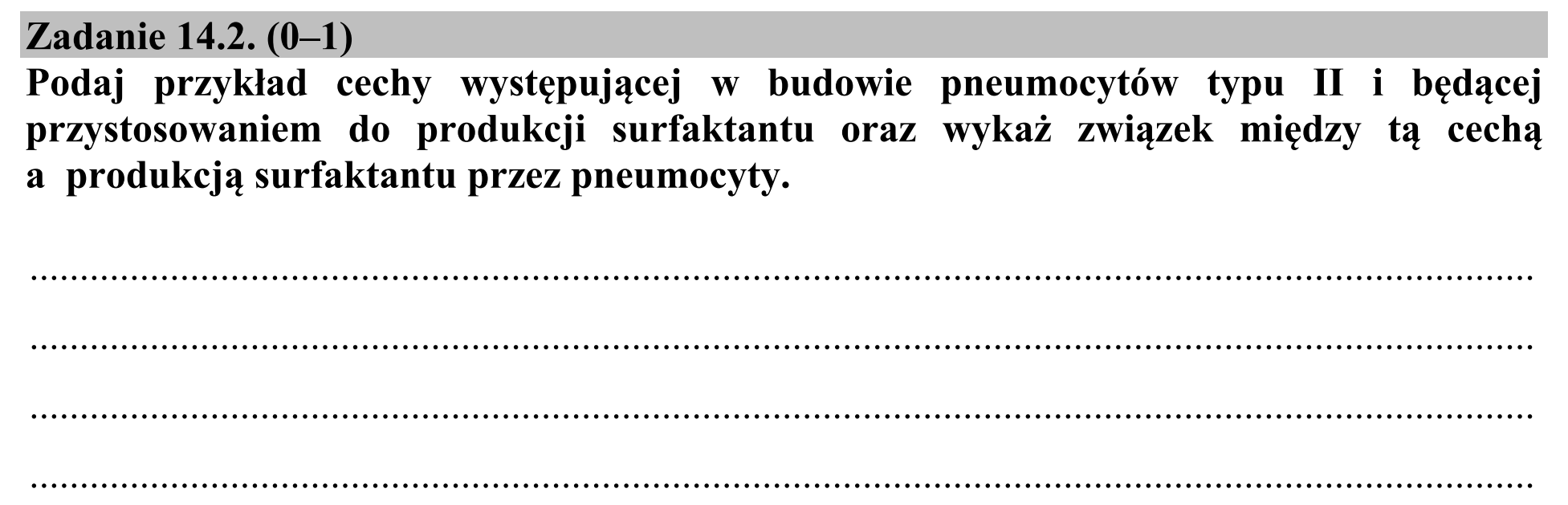 Matura, maj 2020, zadanie 14.2