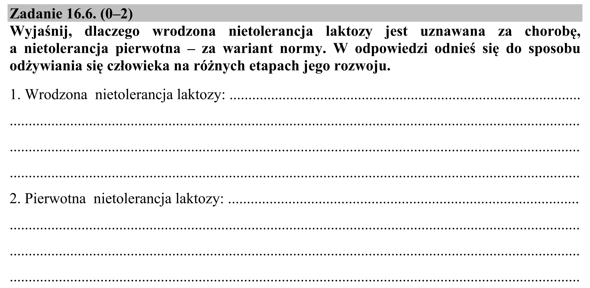 Matura, maj 2020, zadanie 16.6