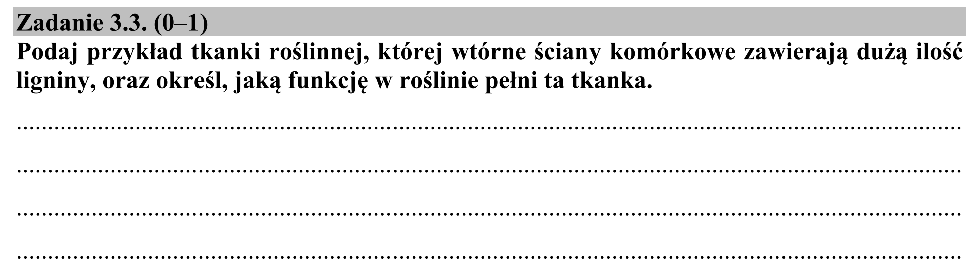Matura, maj 2020, zadanie 3.3