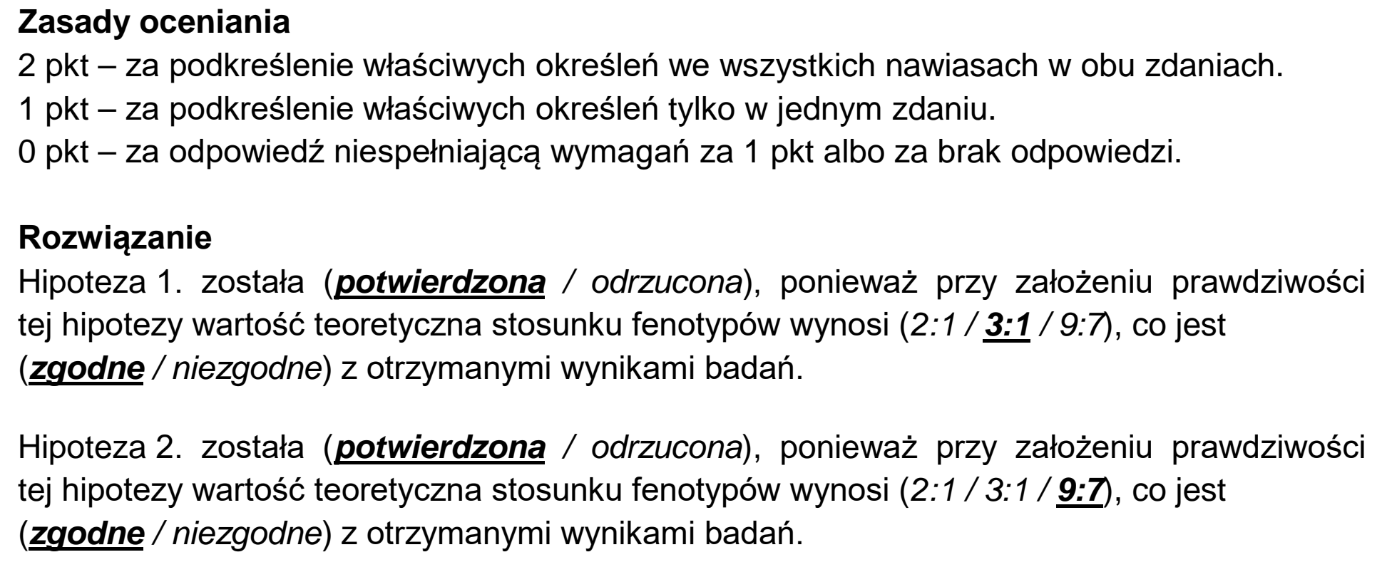 Matura, maj 2021, odpowiedź do zadania 18