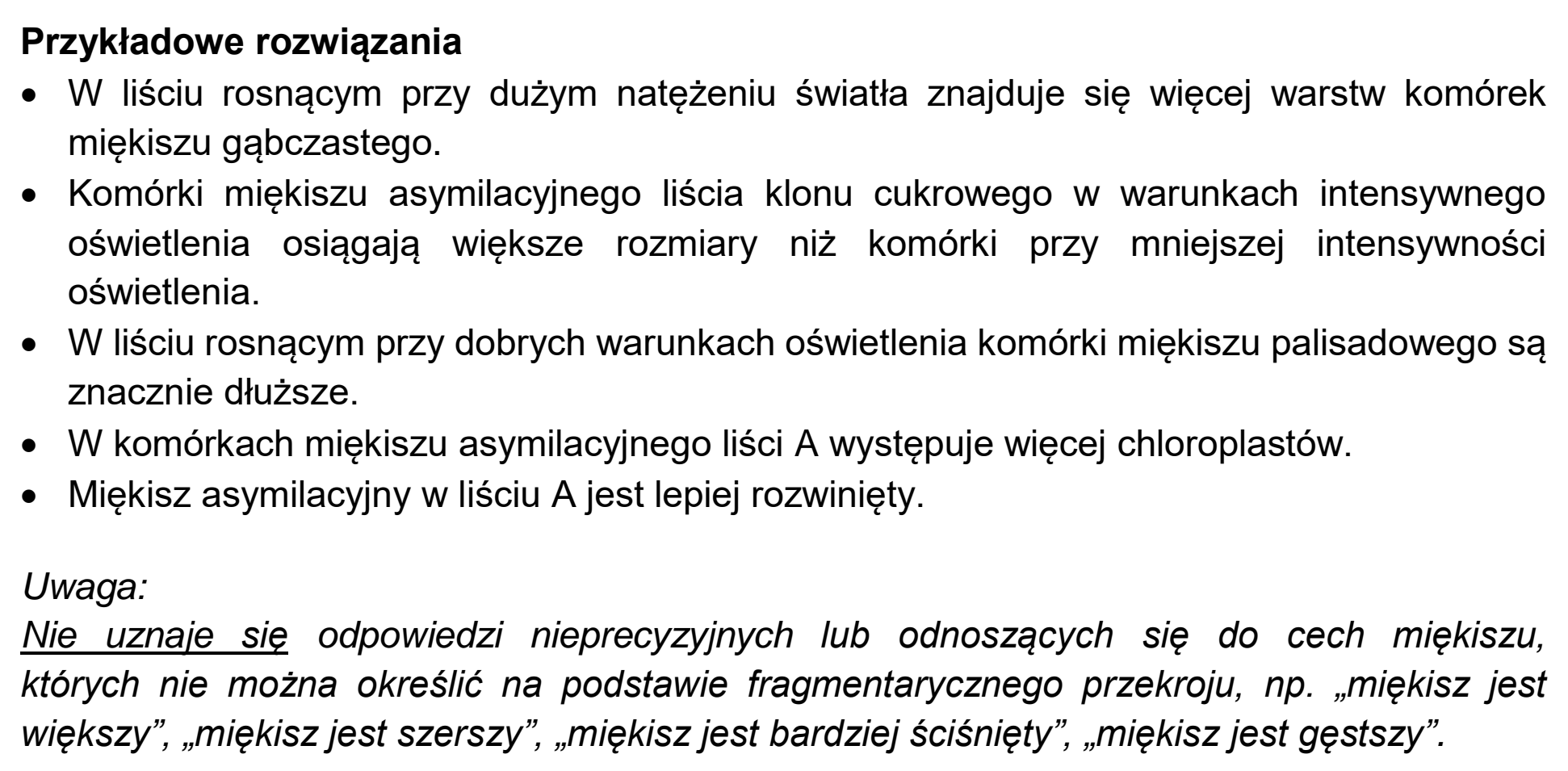 Matura, maj 2021, odpowiedź do zadania 7.1, fragment 2