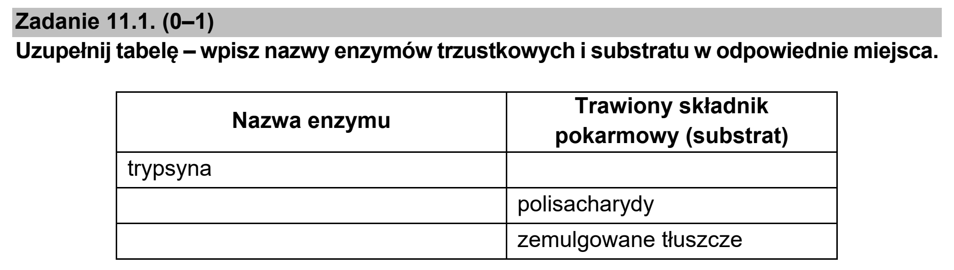 Matura, maj 2021, zadanie 11.1