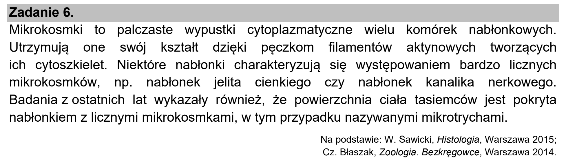 Matura, maj 2021, wstęp zadania 6
