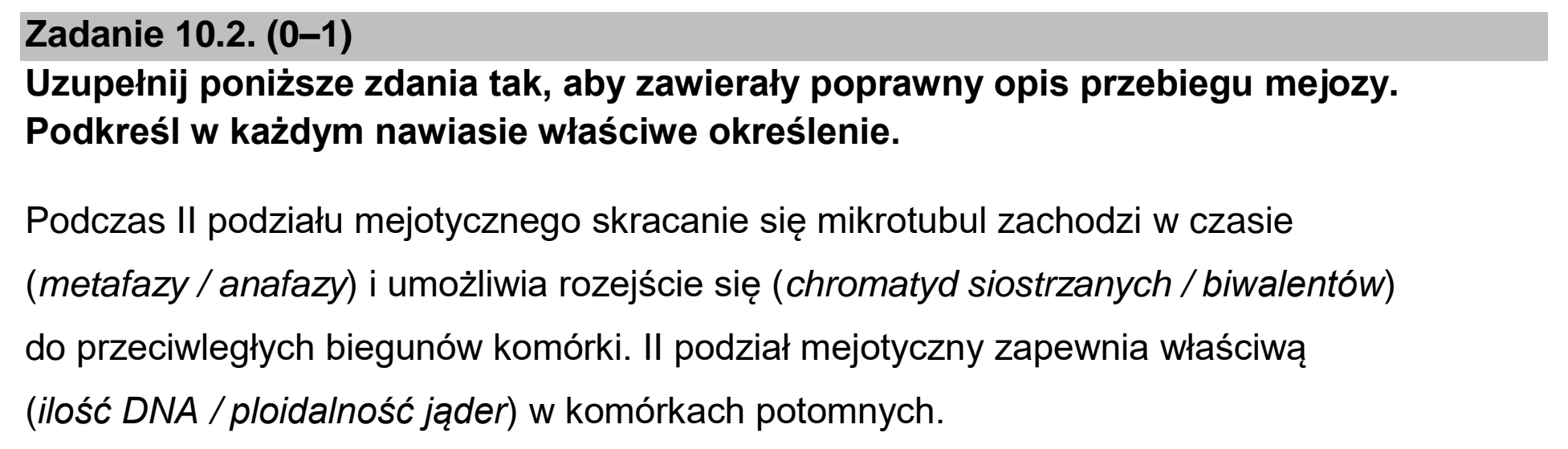 Matura, maj 2022, zadanie 10.2