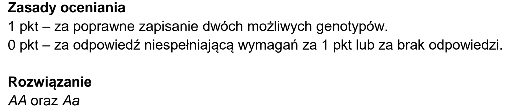 Matura, maj 2023, odpowiedź do zadania 13.1