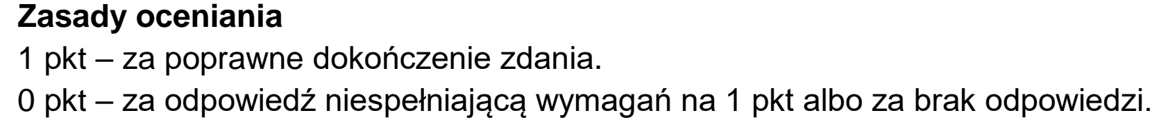 Matura, maj 2023, odpowiedź do zadania 15.1