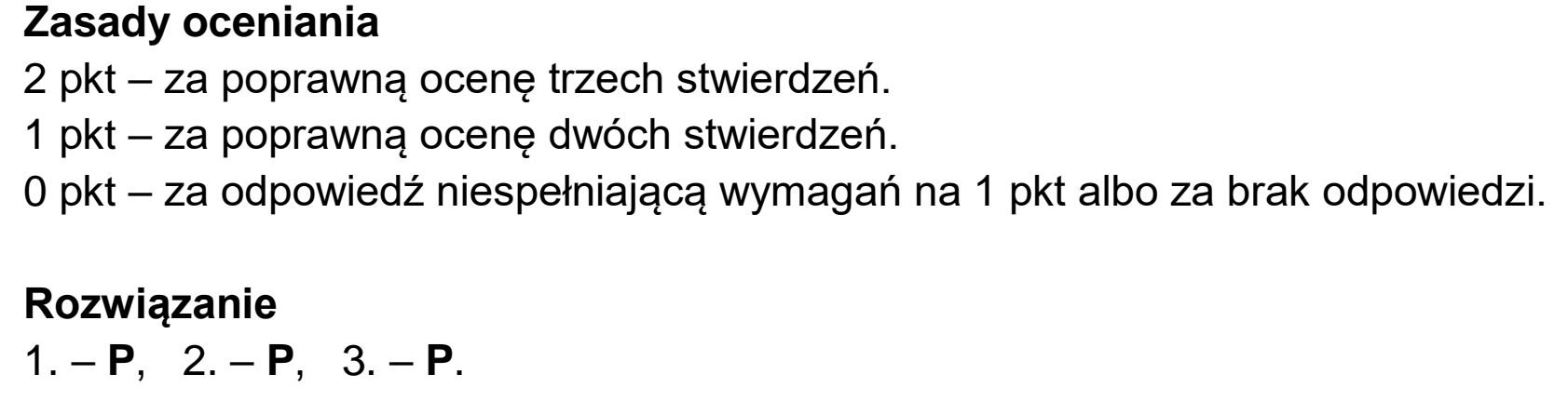 Matura, maj 2023, odpowiedź do zadania 16.1
