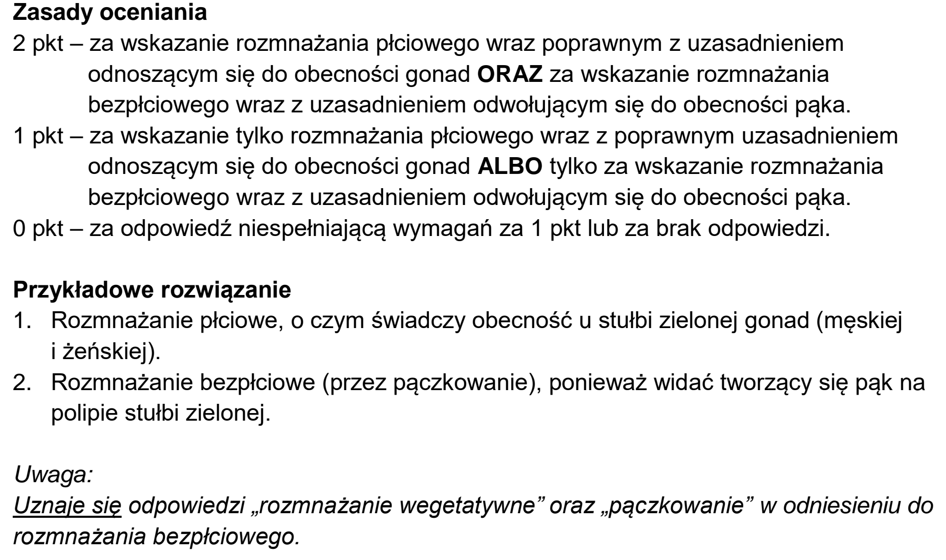 Matura, maj 2023, odpowiedź do zadania 8.1