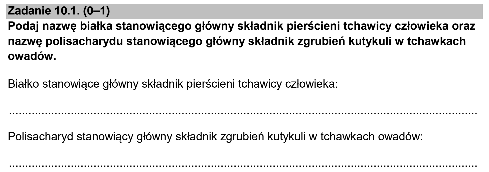 Matura, maj 2023, zadanie 10.1