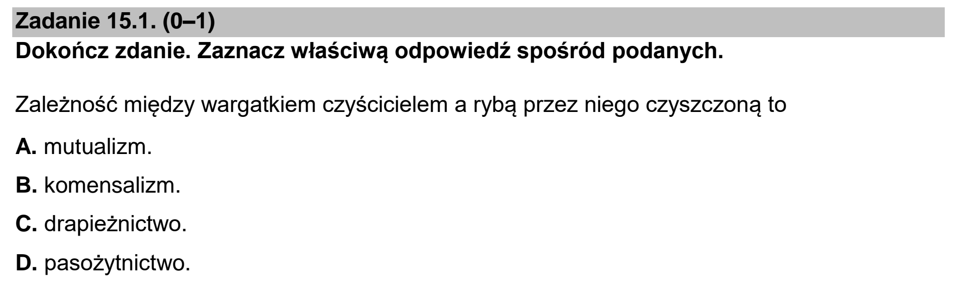 Matura, maj 2023, zadanie 15.1