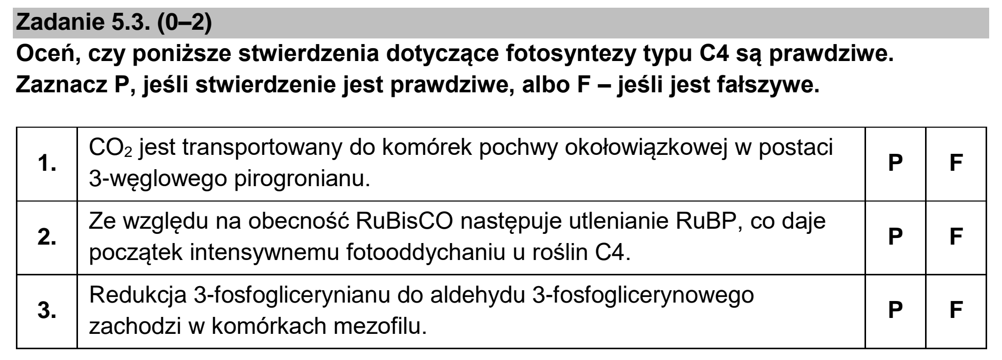 Matura, maj 2023, zadanie 5.3
