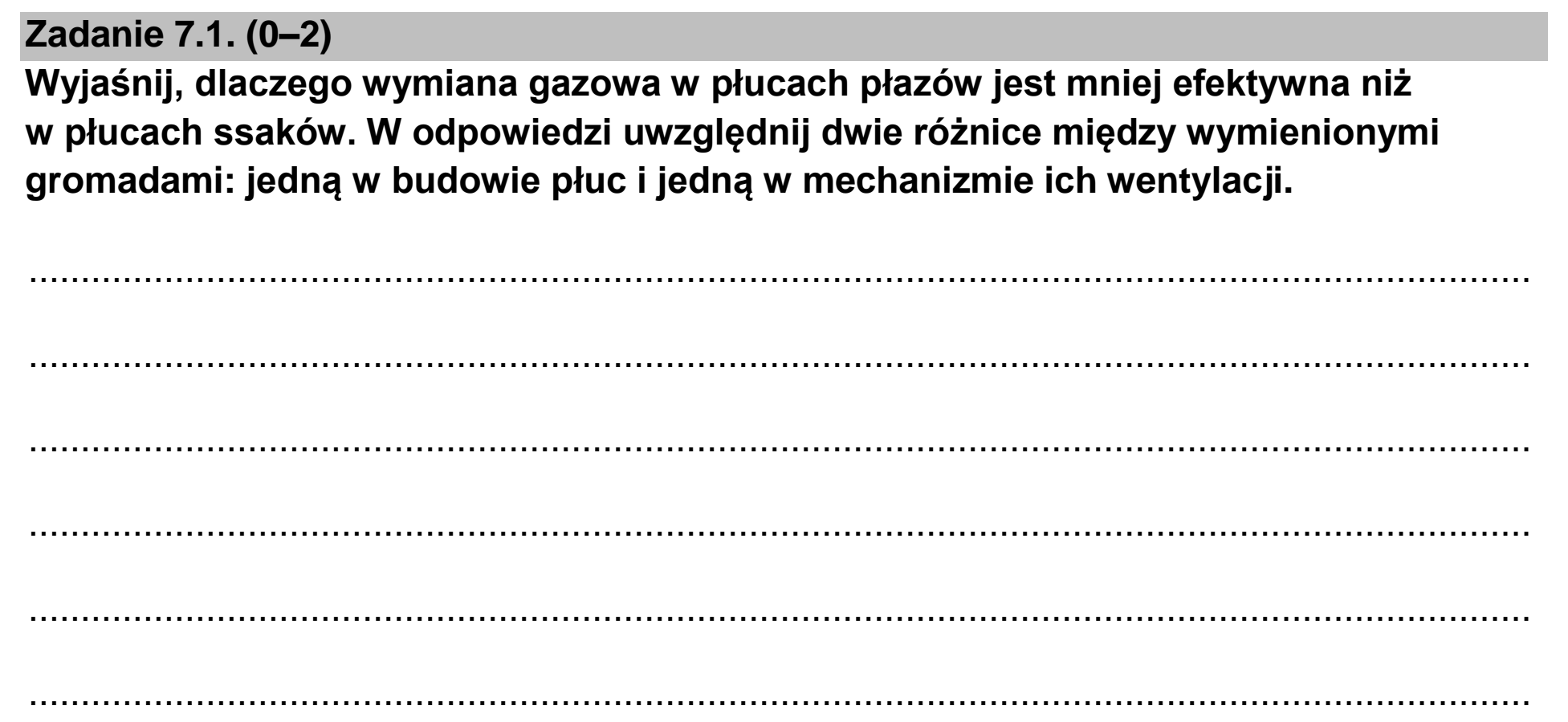 Matura, maj 2023, zadanie 7.1