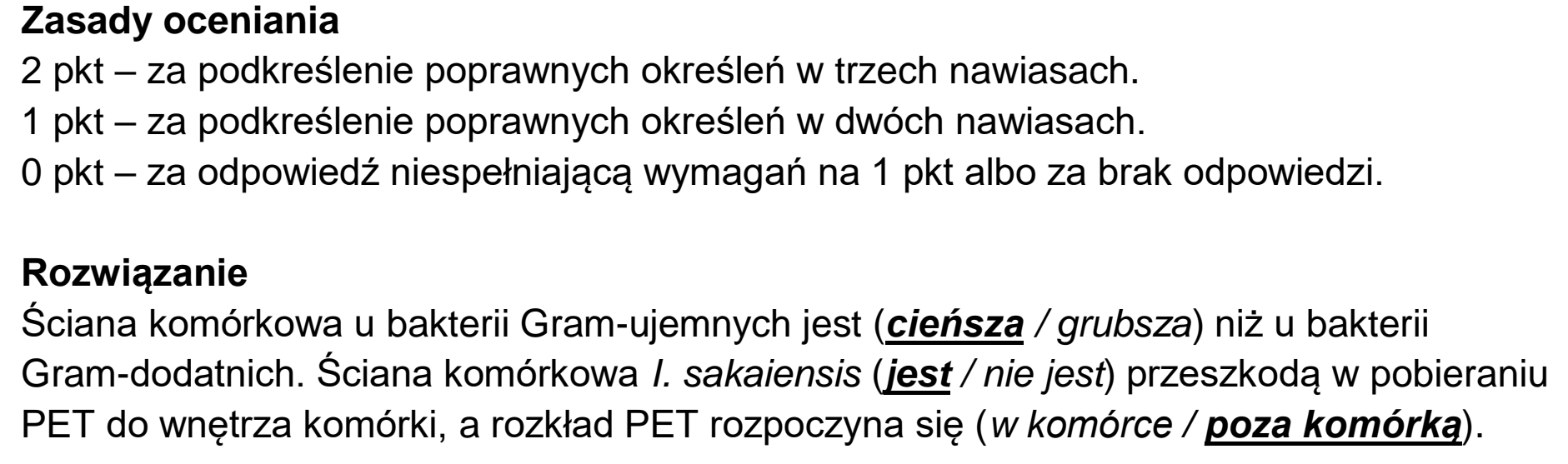 Matura, maj 2024, odpowiedź do zadania 15.1