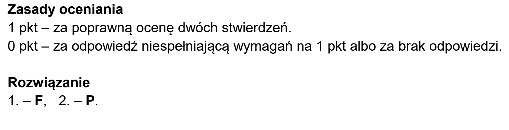 Matura, maj 2025, odpowiedź do zadania 1.1